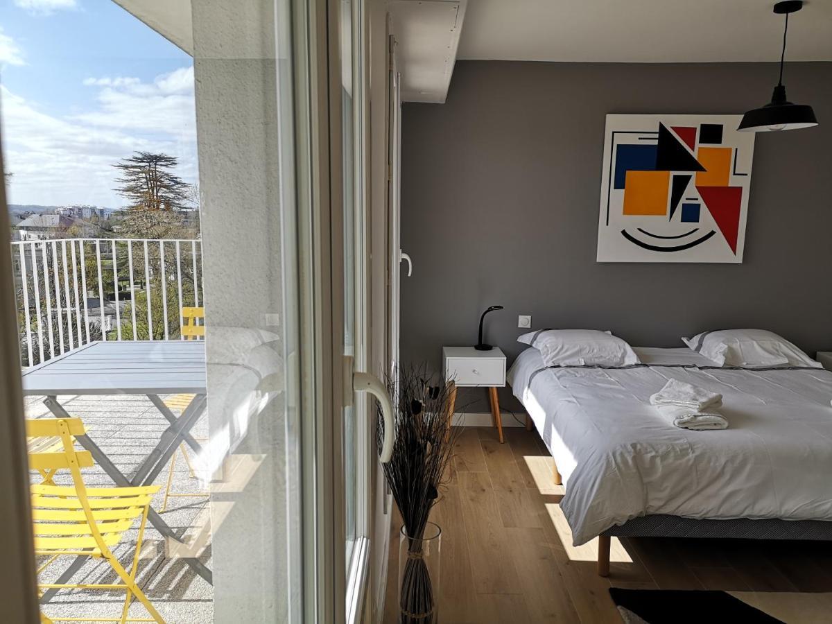 Appartement Tout Confort 2 Chbres - 72M2 - Avec Terrasse Et Vue Pyrenees Pau Εξωτερικό φωτογραφία
